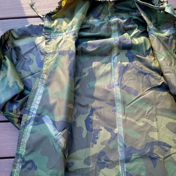 ORC Industries Wet Weather Parka, Woodland Camo, L - Picture 5 of 9
